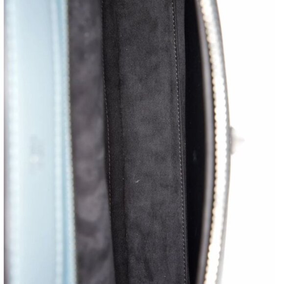 Dotcom Medium Top Handle Bag in Powder Blue - Picture 5 of 8